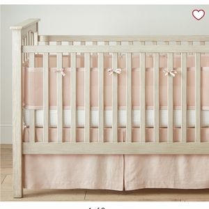 BreathableBaby® for Pottery Barn Baby Linen
Mesh Liner for Crib- Blush